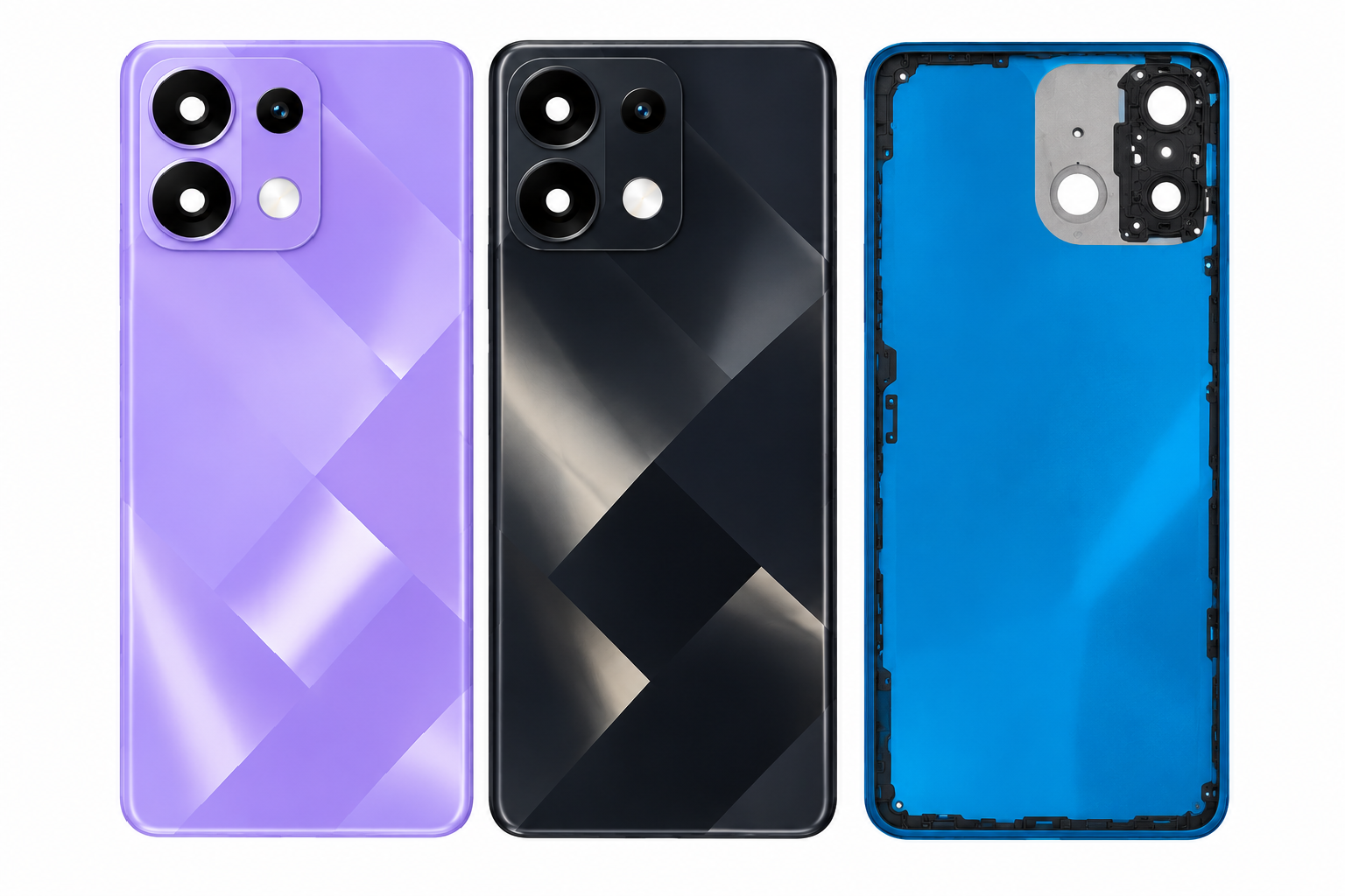 Compatible Replacement for OPPO K13 5G Back Panel – Purple & Black